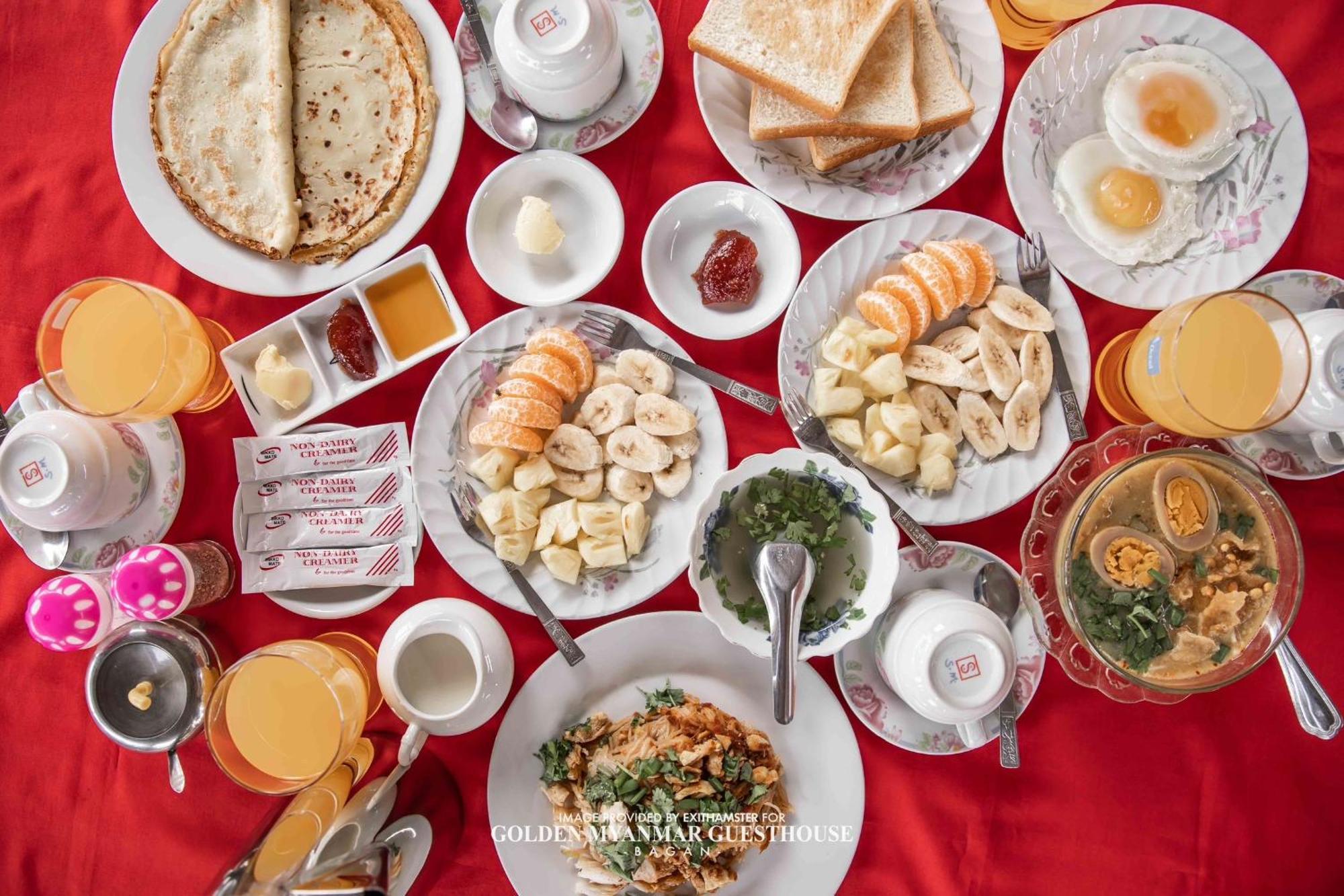 Golden Myanmar Guest House Nyaung-U Экстерьер фото